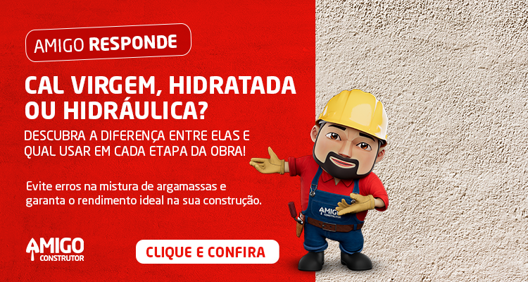 cal virgem, hidratada ou hidr&aacute;ulica